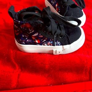 Marvel comics baby shoes size 5c